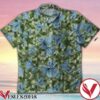Blue Flower Green Camo Hawaiian Shirt, Unique Gifts For Friends - Vesles2014S 1