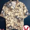 Blue Hibiscus On Beige Hawaiian Shirt, Unique Gifts For Friends - Vesles2014S 1
