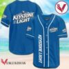 Blue Keystone Light Baseball Jersey, Perfect Gifts For Fans - Vesles2014S