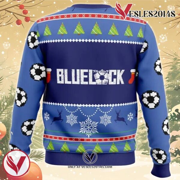 Blue Lock Ugly Christmas Sweater, Unique Christmas Gift For Fans - Vesles2014S 1