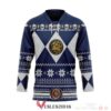 Blue Mighty Morphin Power Rangers Hockey Jersey, Trending Gifts For Fans - Vesles2014s
