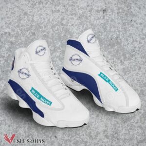 Blue Moon Logo Air Jordan 13 Shoes, Best Sneaker Gifts For Fans - Vesles2014s