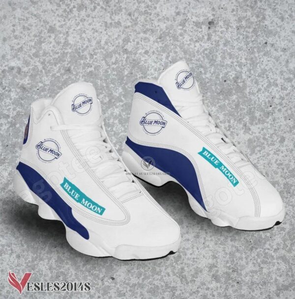 Blue Moon Logo Air Jordan 13 Shoes, Best Sneaker Gifts For Fans - Vesles2014s