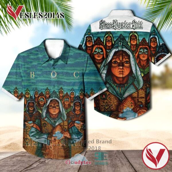 Blue Oyster Cult Band Fire Of Unknown Origin Album Hawaiian Shirt, Best Gift For Music Lovers Vesles2014S