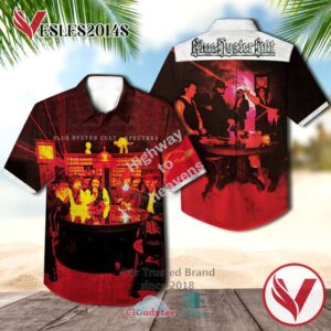 Blue Oyster Cult Spectres Casual Hawaiian Shirt, Best Gifts For Summer Vesles2014S
