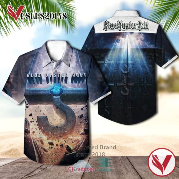 Blue Oyster Cult The Symbol Remains Album Casual Hawaiian Shirt, Best Gift For Music Lovers Vesles2014S