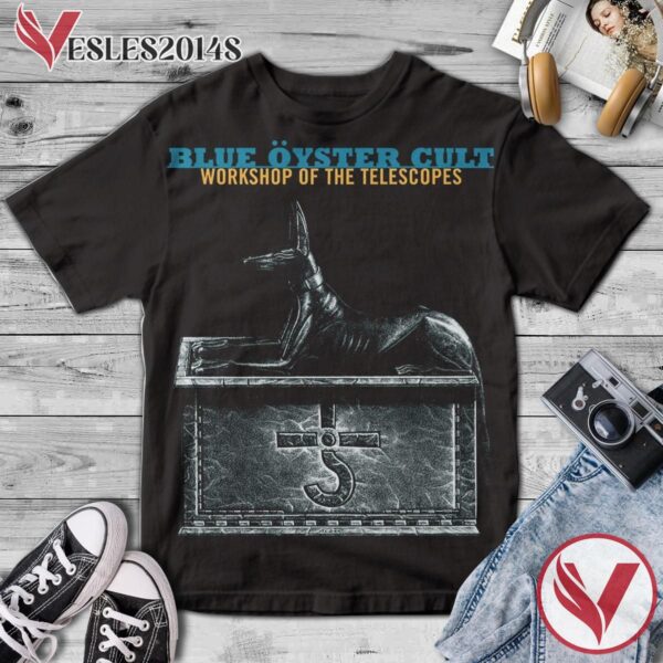 Blue Öyster Cult Workshop Of The Telescopes Album Cover Shirt, Perfect Gifts For Music Lovers - Vesles2014S