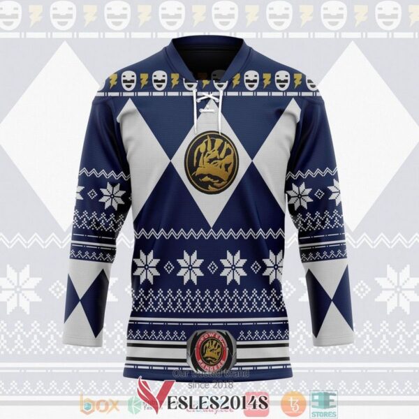 Blue Power Ugly Hockey Jersey Shirt, Trending Gifts For Fans - Vesles2014s 2