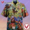 Bluebonnet And Texas Cowboy Casual Hawaiian Shirt, Best Gifts For Summer Vesles2014S