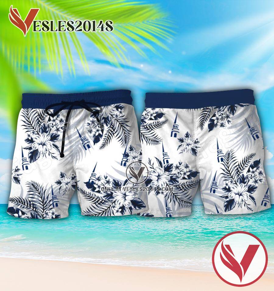 Bluefield University Aloha Summer Shirt And Shorts, Perfect Gifts Idea In Holiday - Vesles2014S 2