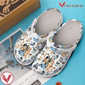 Bluey Cartoon Crocs Clogs Crocband Shoes Comfortable For Men Women and Kids, Unique Gift From  Vesles2014S 2