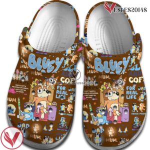 Bluey Cartoon Crocs Crocband Clogs Shoes Comfortable For Men Women and Kids Style 2, Unique Gift From  Vesles2014S 2