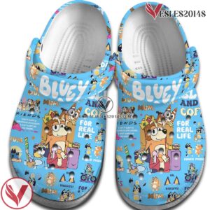 Bluey Cartoon Crocs Crocband Clogs Shoes Comfortable For Men Women and Kids Style 5, Unique Gift From  Vesles2014S 2