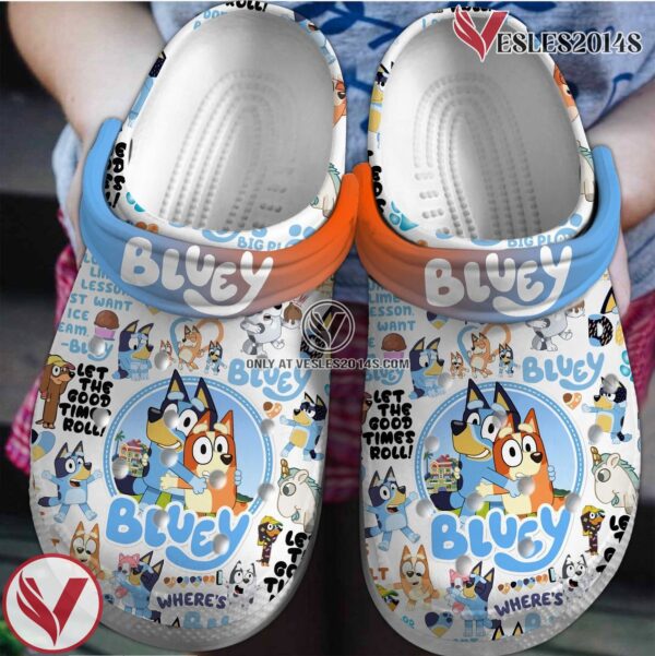 Bluey Movie Crocs Crocband Clogs Shoes Comfortable For Men Women and Kids Style 3 - Vesles2014S