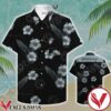 Bmw Motorrad Grey Hibiscus Flower Black Hawaiian Shirt, Unique Gifts For Friends - Vesles2014S 1