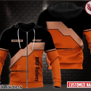 Bnsf Railway Uniform Custom Hoodie - Vesles2014S 1