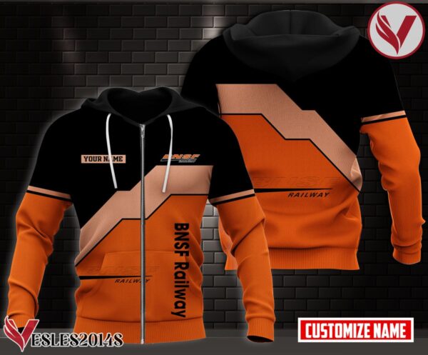 Bnsf Railway Uniform Custom Hoodie - Vesles2014S 1