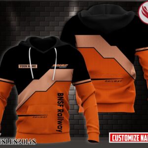 Bnsf Railway Uniform Custom Hoodie - Vesles2014S