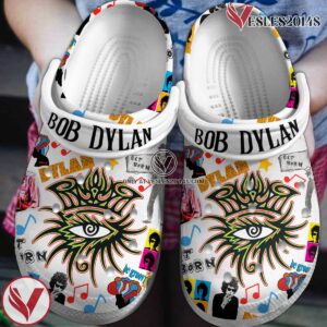 Bob Dylan Music Crocs Crocband Clogs Shoes, Unique Gifts For Fans Style 1 - Vesles2014S