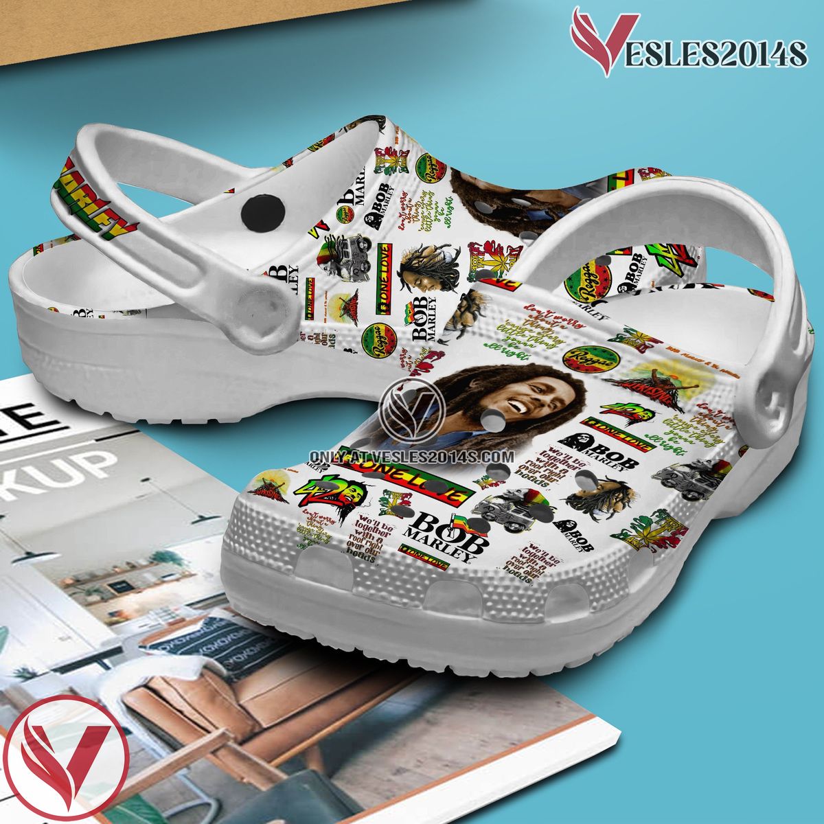 Bob Dylan Singer Music Crocs Crocband Clogs Shoes, Unique Gifts For Fans Style 1 - Vesles2014S 3