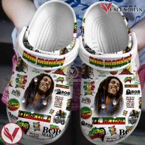 Bob Dylan Singer Music Crocs Crocband Clogs Shoes, Unique Gifts For Fans Style 1 - Vesles2014S