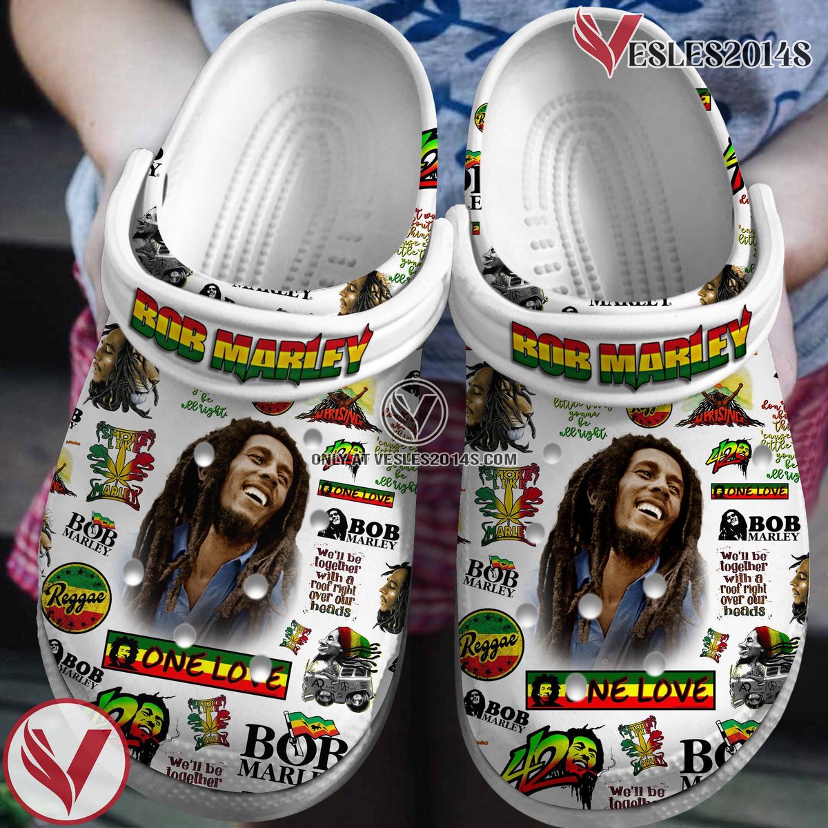 Bob Dylan Singer Music Crocs Crocband Clogs Shoes, Unique Gifts For Fans Style 1 - Vesles2014S