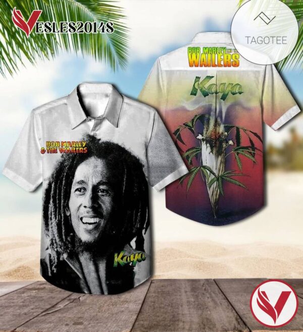 Bob Marley And The Wailers Kaya Album Cover Hawaiian Shirt, Best Gift For Music Lovers Vesles2014S