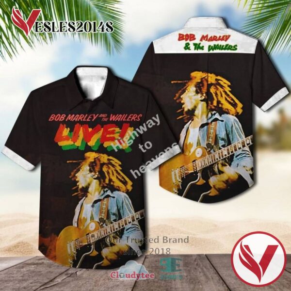 Bob Marley Live Casual Hawaiian Shirt, Best Gifts For Summer Vesles2014S