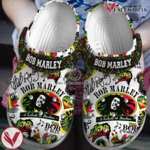 Bob Marley Music Crocs Crocband Clogs Shoes, Unique Gifts For Fans Style 1 - Vesles2014S