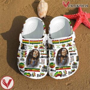 Bob Marley Music Crocs Crocband Clogs Shoes, Unique Gifts For Fans Style 8 - Vesles2014S 4
