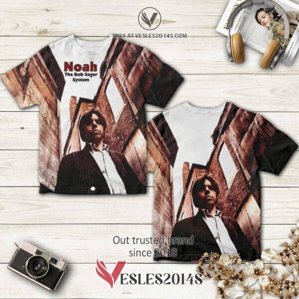 Bob Seger Noah Album 3D T-Shirt, Perfect Gifts For Music Lovers - Vesles2014S