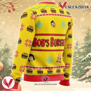 Bob’s Burgers Ugly Christmas Sweater, Unique Christmas Gift For Fans - Vesles2014S 2