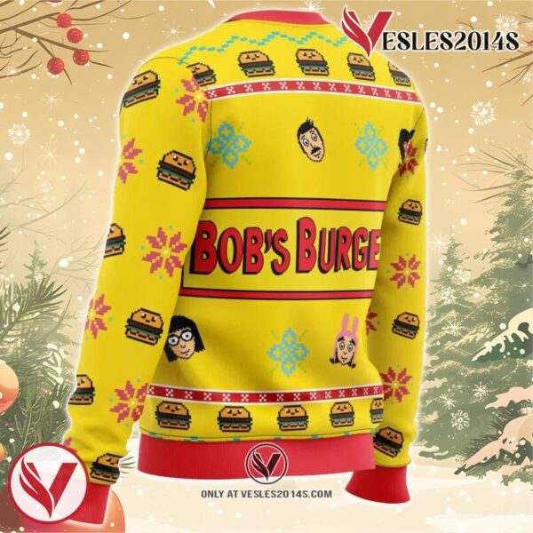 Bob’s Burgers Ugly Christmas Sweater, Unique Christmas Gift For Fans - Vesles2014S 2