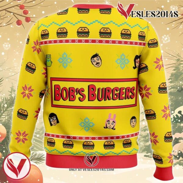 Bob’s Burgers Ugly Christmas Sweater, Unique Christmas Gift For Fans - Vesles2014S 3