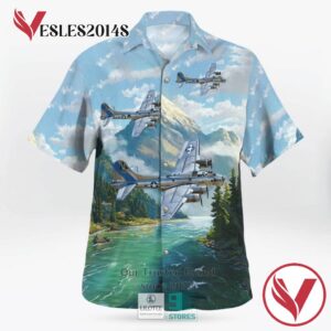 Boeing B 17 Flying Fortress Casual Hawaiian Shirt, Best Gifts For Summer Vesles2014S 2