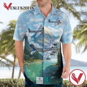 Boeing B 17 Flying Fortress Casual Hawaiian Shirt, Best Gifts For Summer Vesles2014S 3