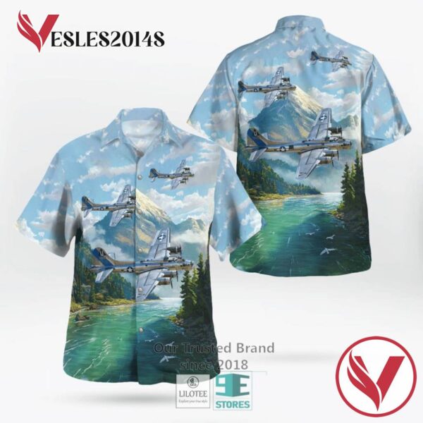 Boeing B 17 Flying Fortress Casual Hawaiian Shirt, Best Gifts For Summer Vesles2014S