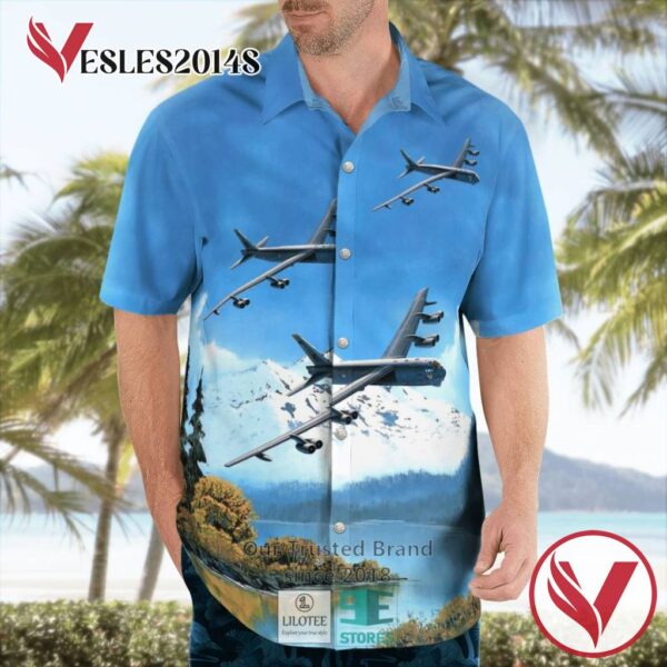 Boeing B 52 Stratofortress Casual Hawaiian Shirt, Best Gifts For Summer Vesles2014S 3