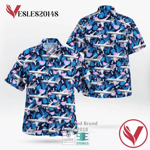 Boeing C 40 Clipper Casual Hawaiian Shirt, Best Gifts For Summer Vesles2014S 1