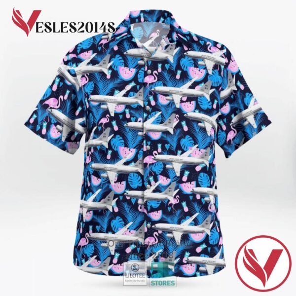 Boeing C 40 Clipper Casual Hawaiian Shirt, Best Gifts For Summer Vesles2014S 2