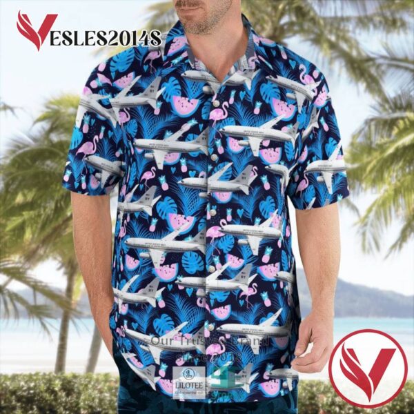 Boeing C 40 Clipper Casual Hawaiian Shirt, Best Gifts For Summer Vesles2014S 3