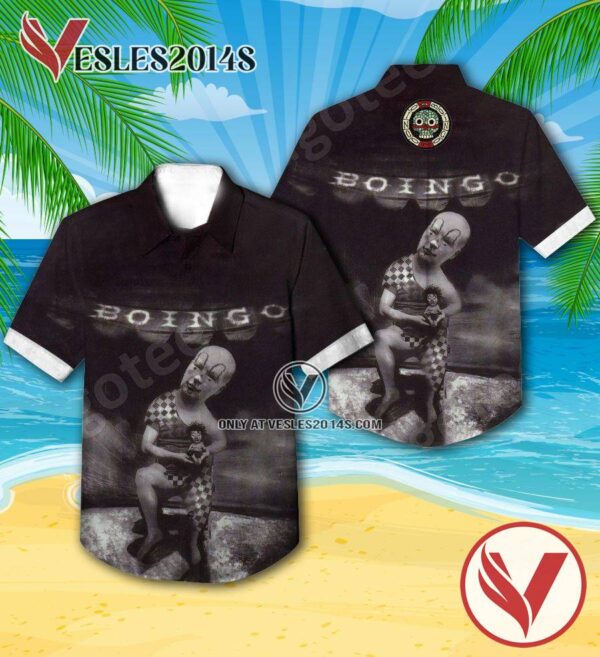 Boingo Album Cover Hawaiian Shirt, Unique Gifts For Music Lovers - Vesles2014S