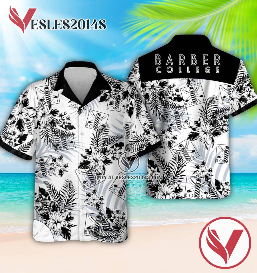 Boise Barber College Aloha Summer Shirt And Shorts, Perfect Gifts Idea In Holiday - Vesles2014S 1