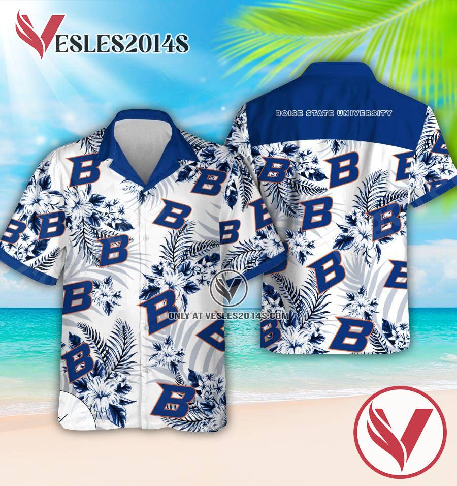 Boise State University Aloha Summer Shirt And Shorts, Perfect Gifts Idea In Holiday - Vesles2014S 1