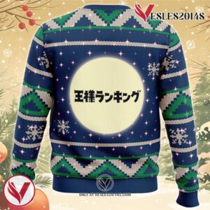 Bojji and Kage Full Moon Ranking of Kings Ugly Christmas Sweater, Unique Christmas Gift For Fans - Vesles2014S 1