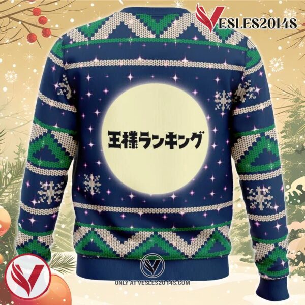 Bojji and Kage Full Moon Ranking of Kings Ugly Christmas Sweater, Unique Christmas Gift For Fans - Vesles2014S 1