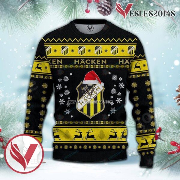 Boldklubben Häcken Sport Ugly Christmas Sweater, Unique Gifts For Fans - Vesles2014aS 2