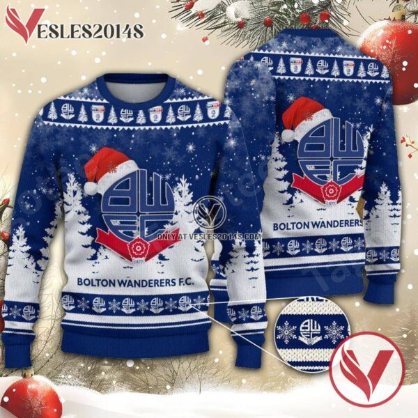 Bolton Wanderers Sport Ugly Christmas Sweater, Unique Gifts For Fans - Vesles2014aS 1
