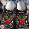 Bon Jovi Music Crocs Crocband Clogs Shoes, Unique Gifts For Fans Style 15 - Vesles2014S