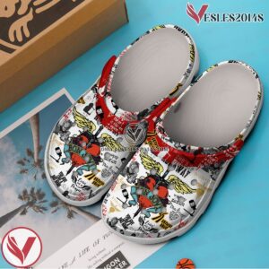 Bon Jovi Music Crocs Crocband Clogs Shoes, Unique Gifts For Fans Style 3 - Vesles2014S 3